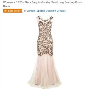 PrettyGuide Women’s Ball Gown Deco Formal Dress